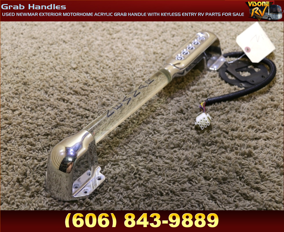 RV Accessories USED NEWMAR EXTERIOR MOTORHOME ACRYLIC GRAB HANDLE WITH
