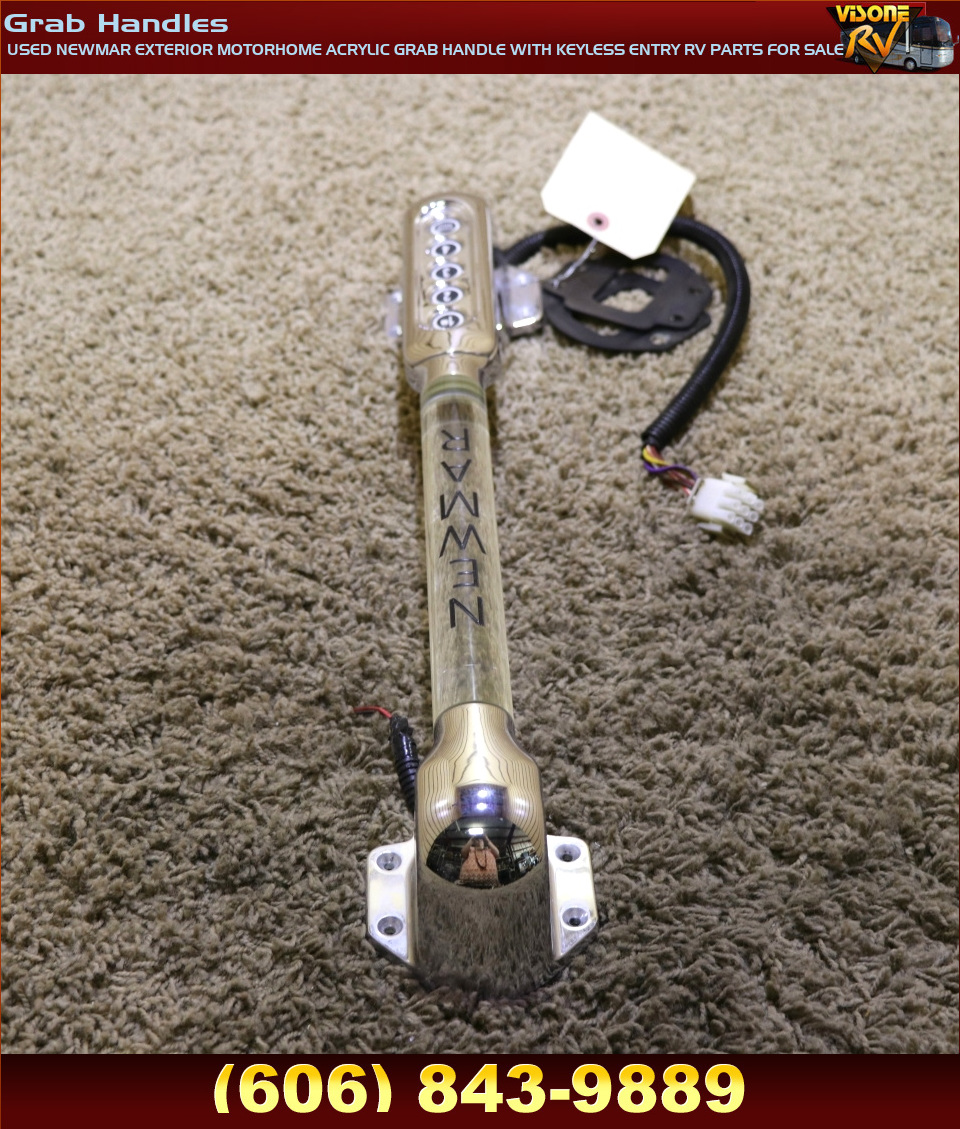 RV Accessories USED NEWMAR EXTERIOR MOTORHOME ACRYLIC GRAB HANDLE WITH