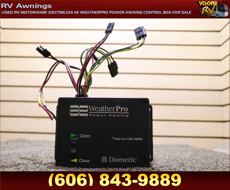 RV Accessories USED RV/MOTORHOME 3307916.001 AE WEATHERPRO POWER AWNING
