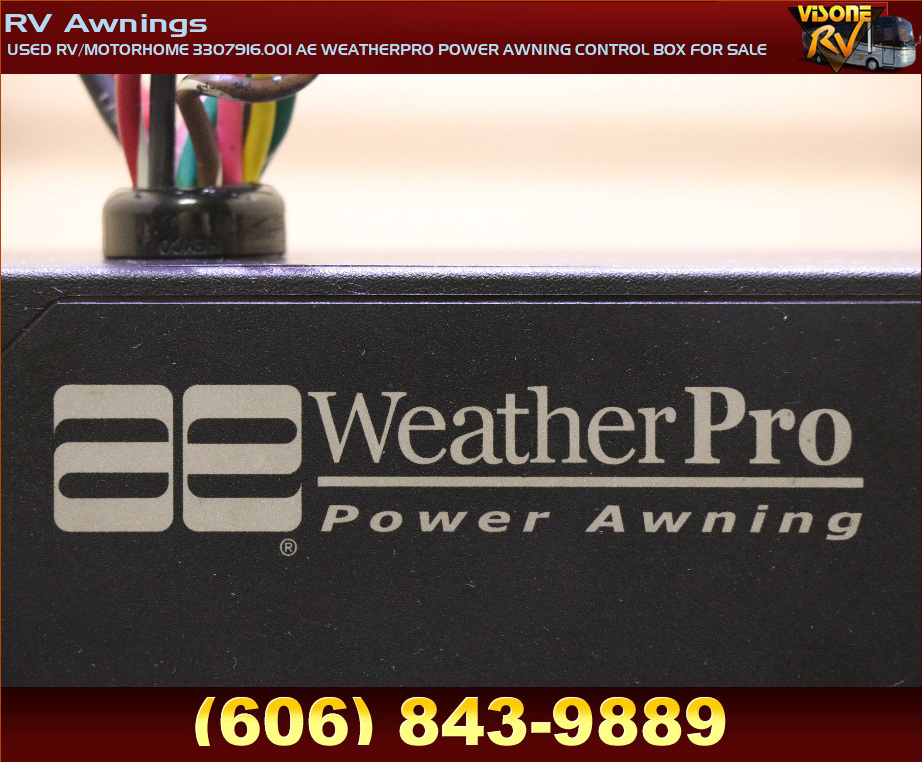 RV Accessories USED RV/MOTORHOME 3307916.001 AE WEATHERPRO POWER AWNING