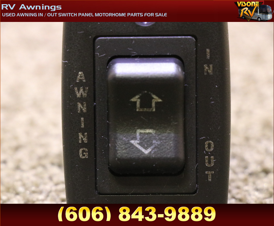 RV Accessories USED AWNING IN / OUT SWITCH PANEL MOTORHOME PARTS FOR