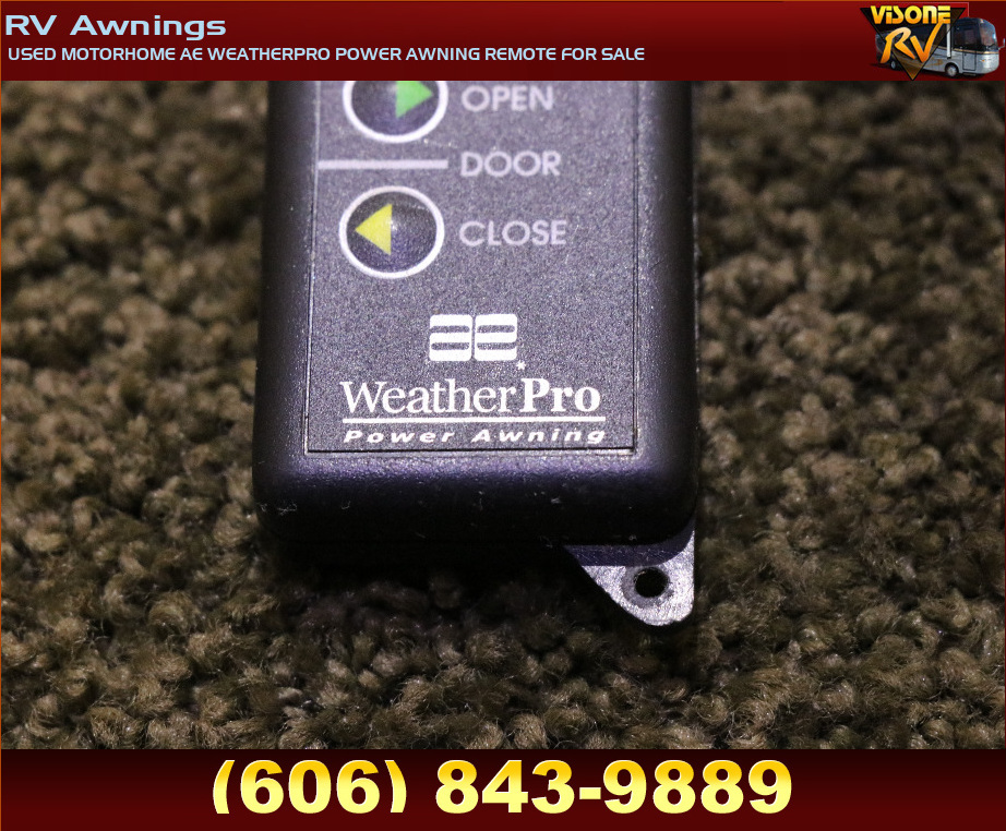 RV Accessories USED MOTORHOME AE WEATHERPRO POWER AWNING REMOTE FOR