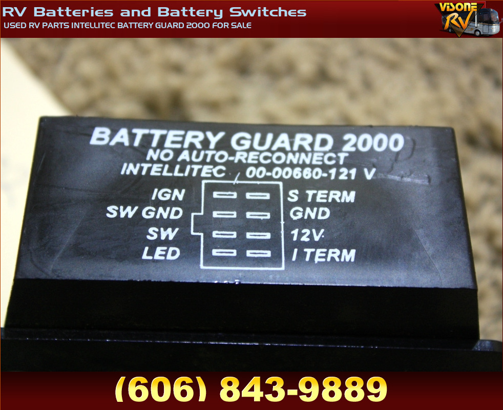 RV Accessories USED RV PARTS INTELLITEC BATTERY GUARD 2000 FOR SALE RV