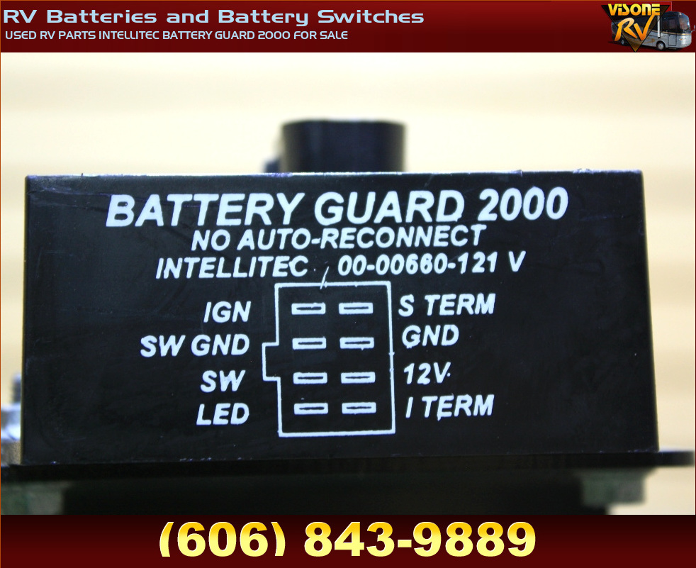 RV Accessories USED RV PARTS INTELLITEC BATTERY GUARD 2000 FOR SALE RV