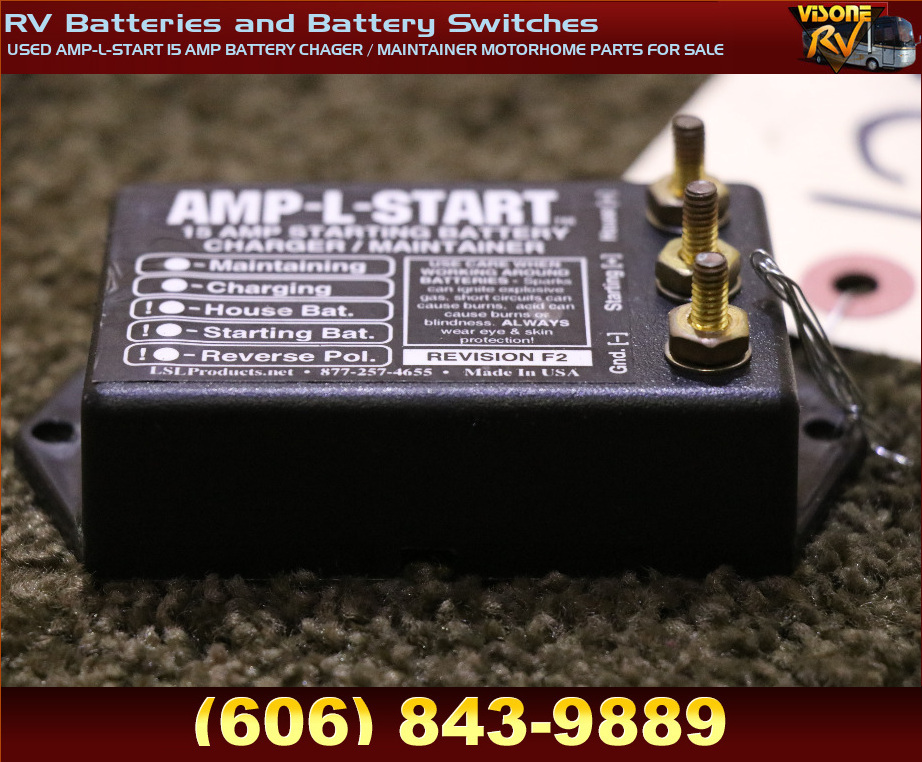 RV Accessories USED AMPLSTART 15 AMP BATTERY CHAGER / MAINTAINER