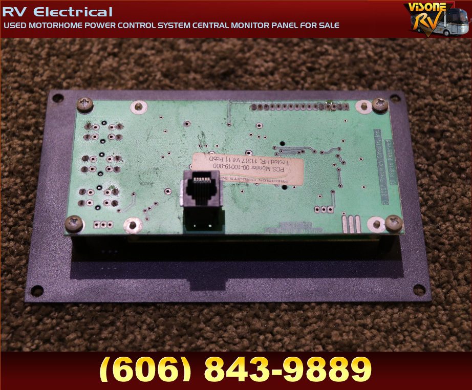 RV Accessories USED MOTORHOME POWER CONTROL SYSTEM CENTRAL MONITOR