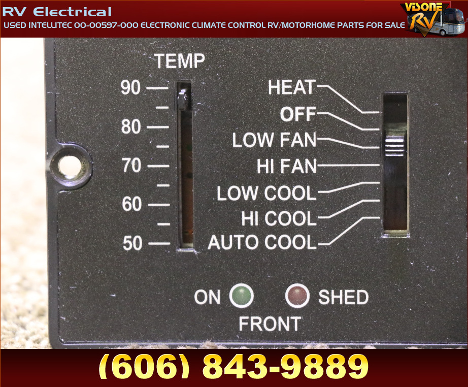RV Accessories USED INTELLITEC 0000597000 ELECTRONIC CLIMATE CONTROL
