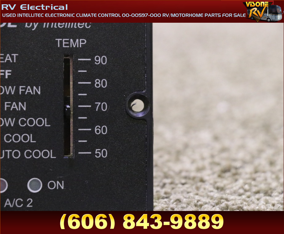 RV Accessories USED INTELLITEC ELECTRONIC CLIMATE CONTROL 0000597000 RV/MOTORHOME PARTS FOR