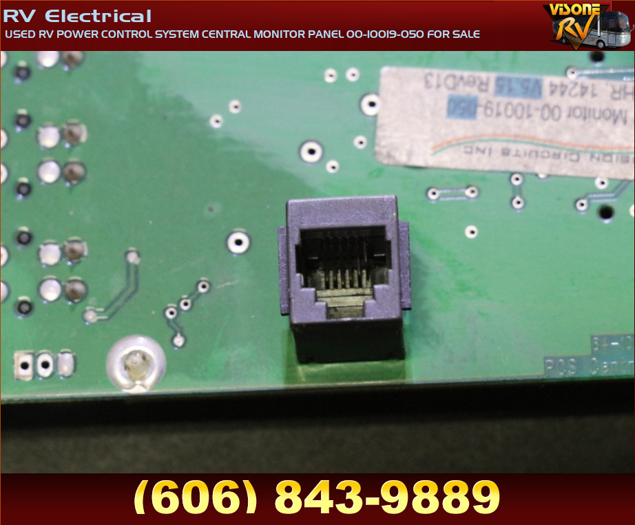 RV Accessories USED RV POWER CONTROL SYSTEM CENTRAL MONITOR PANEL 00