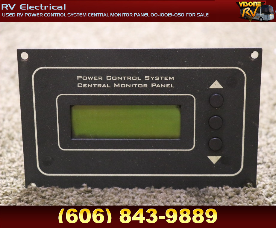 RV Accessories USED RV POWER CONTROL SYSTEM CENTRAL MONITOR PANEL 00