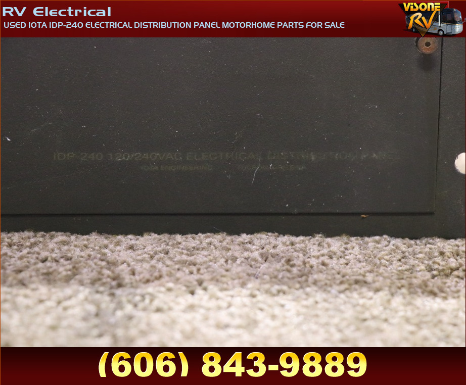 RV Accessories USED IOTA IDP240 ELECTRICAL DISTRIBUTION PANEL