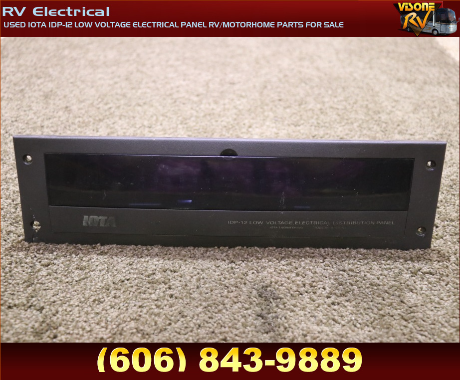 RV Accessories USED IOTA IDP12 LOW VOLTAGE ELECTRICAL PANEL RV