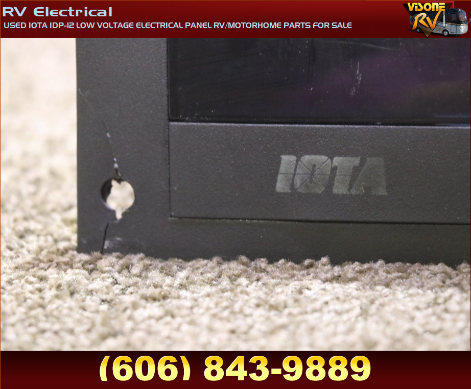RV Accessories USED IOTA IDP12 LOW VOLTAGE ELECTRICAL PANEL RV