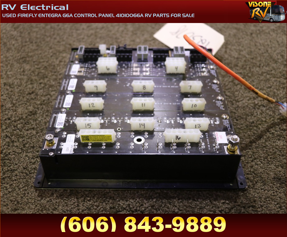 RV Accessories USED FIREFLY ENTEGRA G6A CONTROL PANEL 41010066A RV