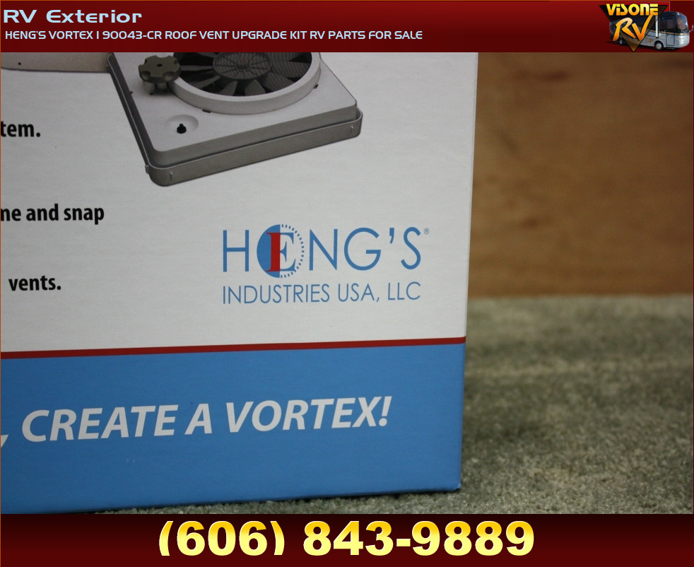 Heng's RV Vent Vortex Kit 90043-CR for sale online
