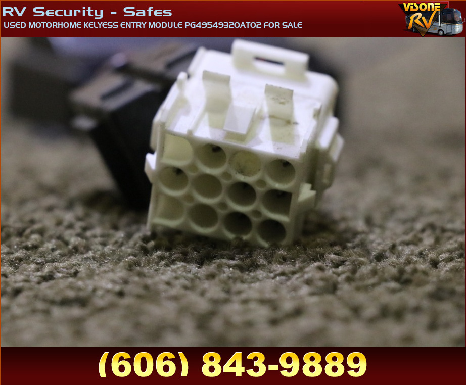 RV Accessories USED MOTORHOME KELYESS ENTRY MODULE PG49549320AT02 FOR