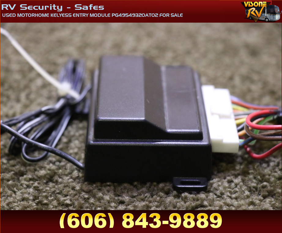 RV Accessories USED MOTORHOME KELYESS ENTRY MODULE PG49549320AT02 FOR