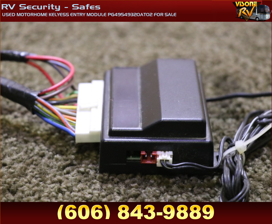 RV Accessories USED MOTORHOME KELYESS ENTRY MODULE PG49549320AT02 FOR