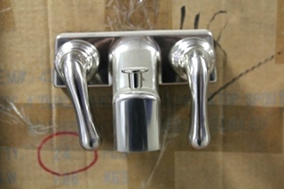 NEW RV/MOTORHOME BRUSHED NICKEL BATHROOM FAUCET SIZE: 4 INCH 