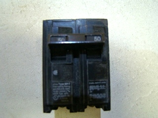NEW RV/MOTORHOME 60Hz  CIRCUIT BREAKER SWITCHES  120/124 VOLTS 