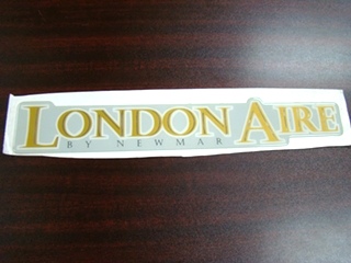 NEW RV/MOTORHOME LONDON AIRE BY NEWMAR RAISED DECAL