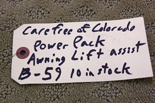 CAREFREE OF COLORADO POWER PACK AWNING LIFT ASSIST FOR SALE