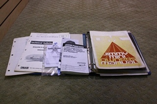 USED 1978 JIMMY MINI OWNERS MANUAL BINDER FOR SALE