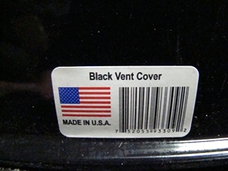 NEW RV/MOTORHOME MAXXAIR ROOF VENT COVER (BLACK) FOR SALE