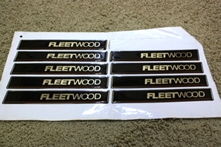 NEW FLEETWOOD RAISED DECAL-LOGO FOR SALE