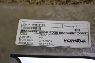 NEW DISCOVERY FLAT DECAL-LOGO FOR SALE