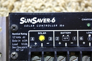 USED SUNSAVER-6 SOLAR CONTROLLER FOR SALE