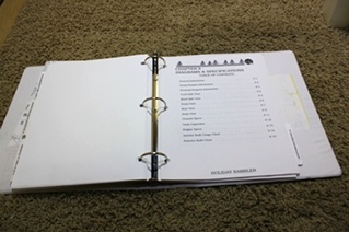 USED 1997 HOLIDAY RAMBLER ENDEAVOR OWNERS MANUAL FOR SALE