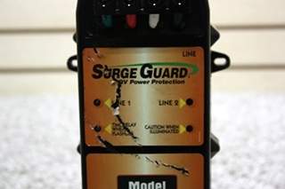 USED MOTORHOME SURGE GUARD RV POWER PROTECTION MODEL 34560 FOR SALE