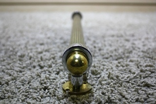 USED RV INTERIOR BRASS WITH SILVER ACCENT GRAB HANDLE FOR SALE