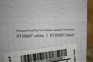 WINEGARD ROADTRIP T4 RT2035T IN-MOTION SALLITE RV TV ANTENNA FOR SALE