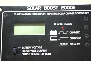 USED RV POWER PRODUCTS SOLAR BOOST 2000E MOTORHOME PARTS FOR SALE