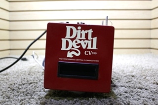 USED DIRT DEVIL CV950 MOTORHOME CLEANING SYSTEM FOR SALE