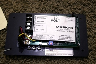 USED MOTORHOME SES APPLIED POWER SOLAR CONTROLLER/MONITOR PANEL FOR SALE
