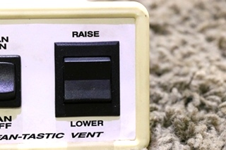 USED RV FANTASTIC-VENT SWITCH PANEL MOTORHOME PARTS FOR SALE
