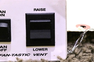 USED FANTASTIC-VENT SWITCH PANEL RV PARTS FOR SALE