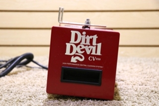 USED CV950 DIRT DEVIL CENTRAL CLEANING SYSTEM RV PARTS FOR SALE