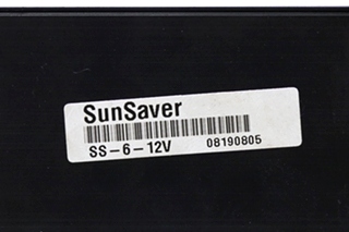 USED MORNINGSTART SUNSAVER-6 SOLAR CONTROLLER MOTORHOME PARTS FOR SALE