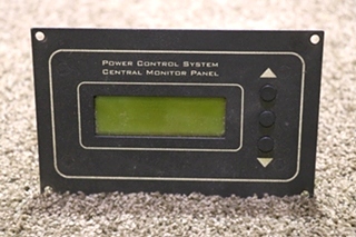USED MOTORHOME POWER CONTROL SYSTEM CENTRAL MONITOR PANEL FOR SALE