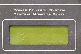 USED MOTORHOME POWER CONTROL SYSTEM CENTRAL MONITOR PANEL FOR SALE