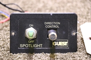 USED GUEST SPOTLIGHT SWITCH PANEL RV PARTS FOR SALE