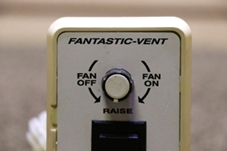 USED FAN-TASTIC VENT SWITCH PANEL MOTORHOME PARTS FOR SALE
