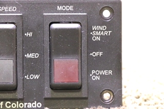 USED MOTORHOME CAREFREE OF COLORADO 3 SWITCH PANEL FOR SALE