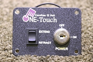 USED RV CAREFREE ONE-TOUCH SWITCH PANEL FOR SALE
