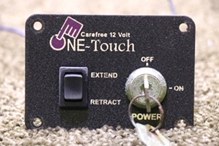 USED RV/MOTORHOME 12 VOLT CAREFREE ONE-TOUCH SWITCH PANEL FOR SALE