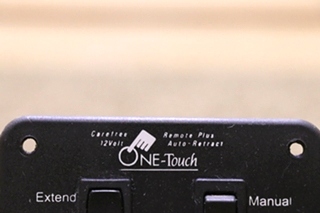 USED CAREFREE 12V ONE-TOUCH REMOTE PLUS AUTO RETRACT SWITCH PANEL MOTORHOME PARTS FOR SALE